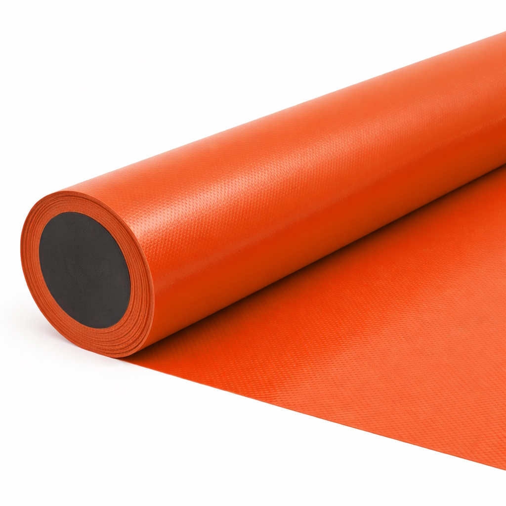 ПВХ ТКАНЬ Polystar-SL 650г/м2 оранжевый RAL 2004 полугл. -30С 2,5м 65м