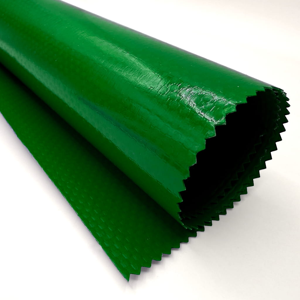 ПВХ ТКАНЬ Polystar-SL 650г/м2 зеленый RAL 6001 гл. -30С 2,5м 65м