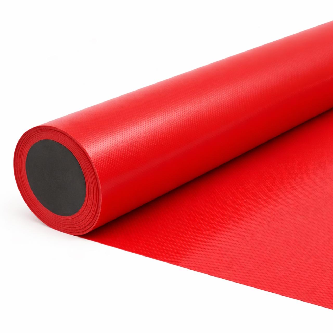 ПВХ ТКАНЬ Polystar-SL 630г/м2 красный RAL 3020 полугл. -30С 2,5м 50м