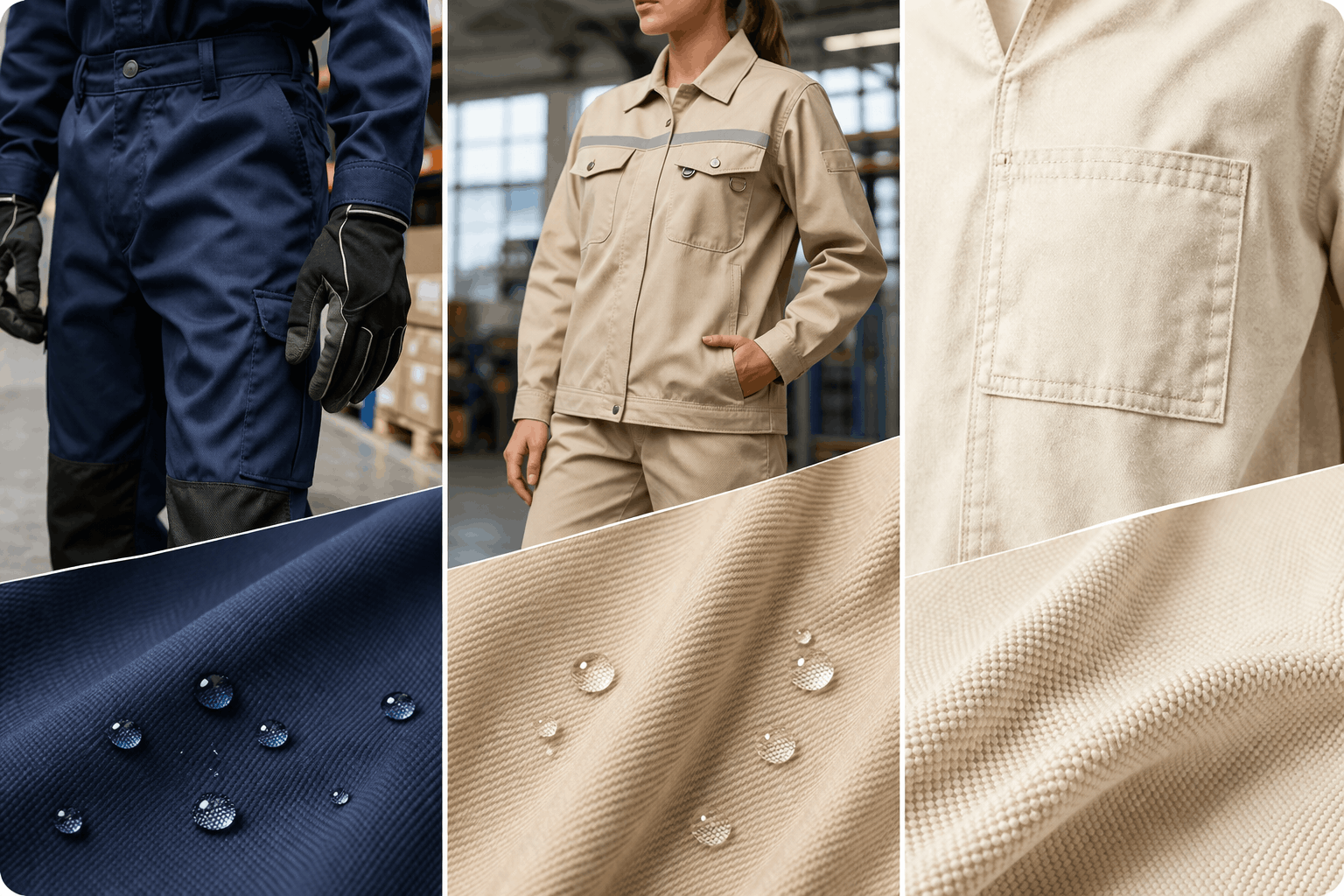 Новинки коллекции ФОРДВОРК ПРОФИ+: ткани с повышенным содержанием хлопка для премиальной рабочей одежды
